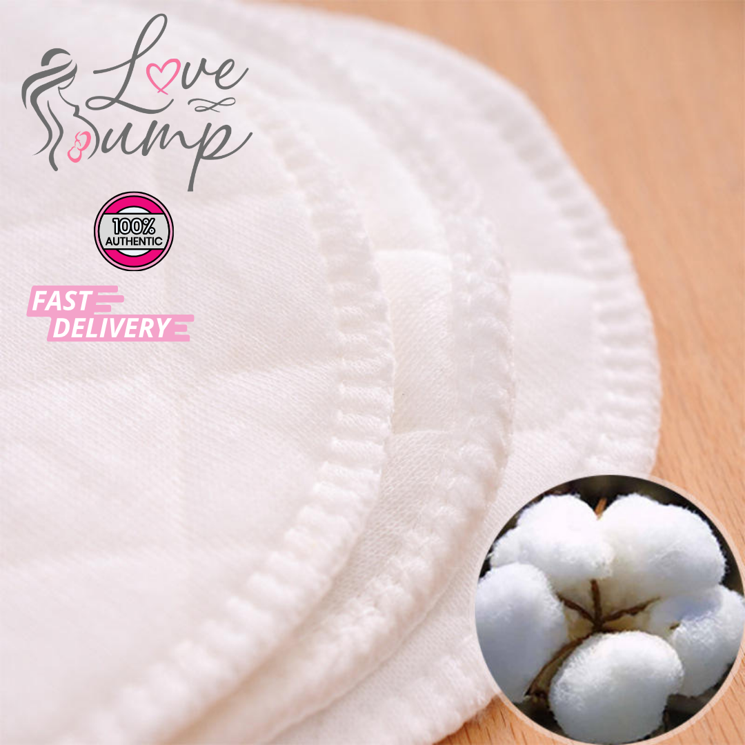 Love Bump - ToughMomma 4- in-1 Reusable Washable Nursing Pads for Breastfeeding