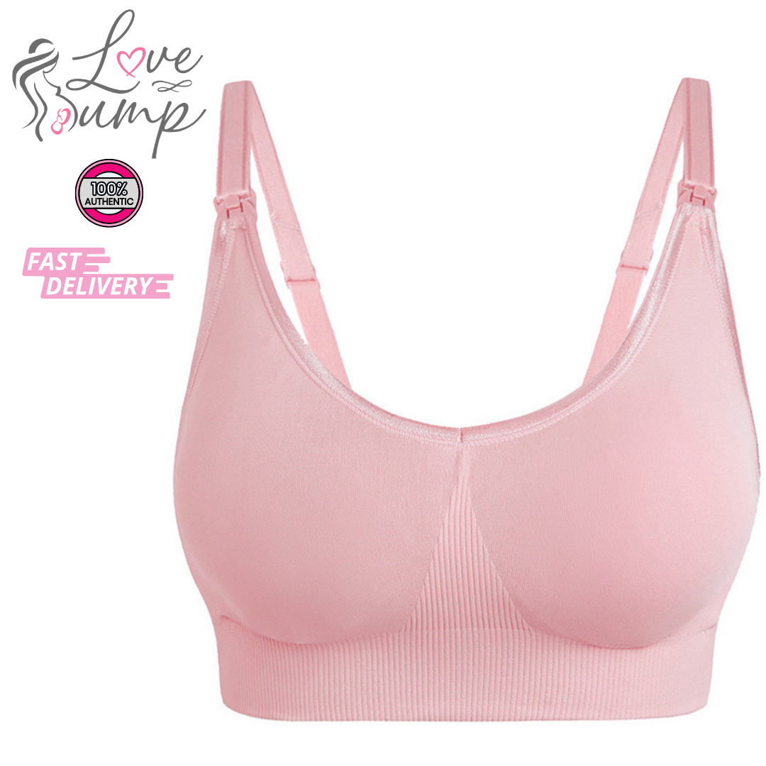 Love Bump - ToughMomma Deep Curve Seamless Wireless Nursing Bra