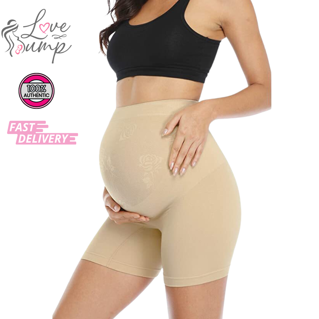 Love Bump-ToughMomma Astra Over The Bump Maternity Shorts With Bump and Back Lift & Support