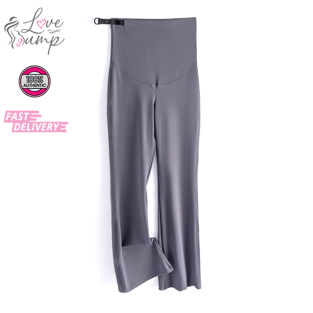Love Bump - ToughMomma Ayesha Over The Bump Maternity Flared Pants