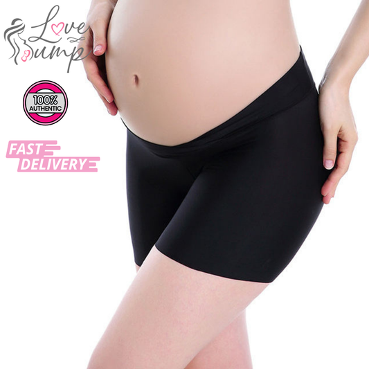 Love Bump - ToughMomma Chloe Hypoallergenic Seamless Under the Bump Maternity Boyleg