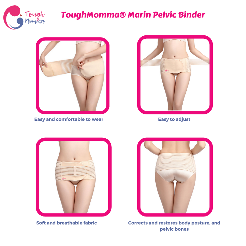 Love Bump - ToughMomma Marin Pelvic Support Binder