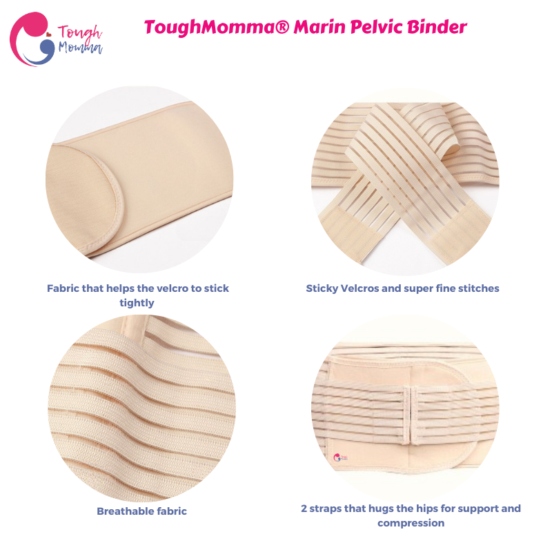 Love Bump - ToughMomma Marin Pelvic Support Binder