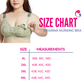 Love Bump - ToughMomma Brianna  Sexy Lace Wireless Nursing Bra for PLUS SIZE