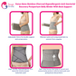 Love Bump - ToughMomma Venus Nano Bamboo Charcoal Recovery Postpartum Belly Binder With Back Support